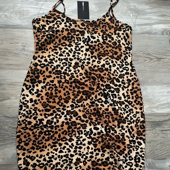 Fashion Nova | Dresses | Fashion Nova Leopard Print Pencil Dress | Poshmark